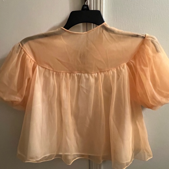 Vintage 1940s/50s Carillon pajama top - Picture 2 of 5